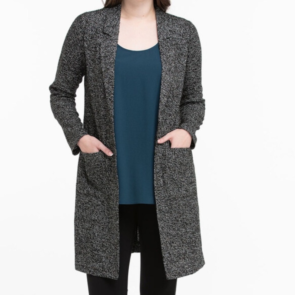 Ricki’s knit long line jacket‎